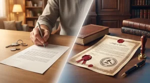 se puede aceptar una herencia sin ir al notario